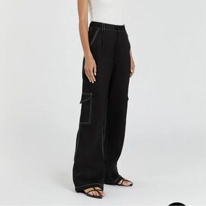 DISSH LINEN CARGO PANTS